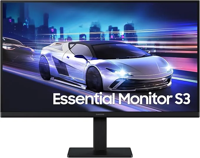 Samsung Essential 24-Inch Monitor – FHD 1920×1080, 120Hz, 5ms  (damaged box)