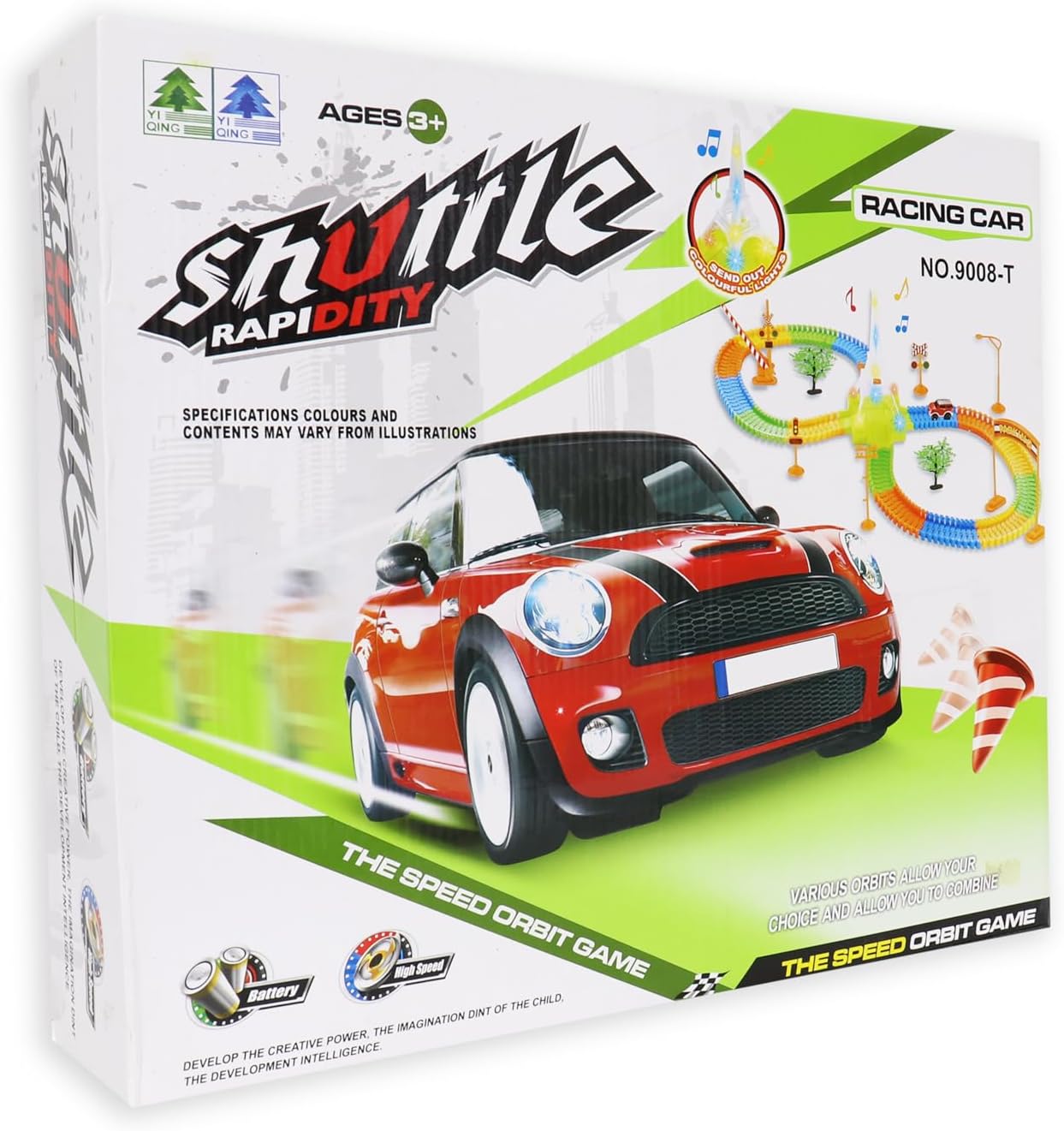 Shuttle Rapidity Kids' Car Racing Track