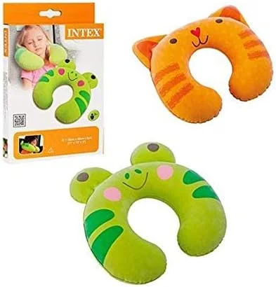 Intex Kids' Travel Pillow for Long Trips & Outings – 12.7 × 2.2 × 16.5 cm