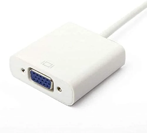 Mini DisplayPort to VGA Adapter Converter for MacBook Pro