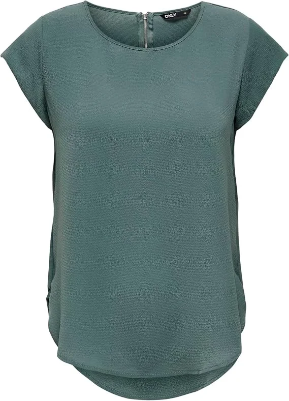 ONLY Women's Short Sleeved Blouse