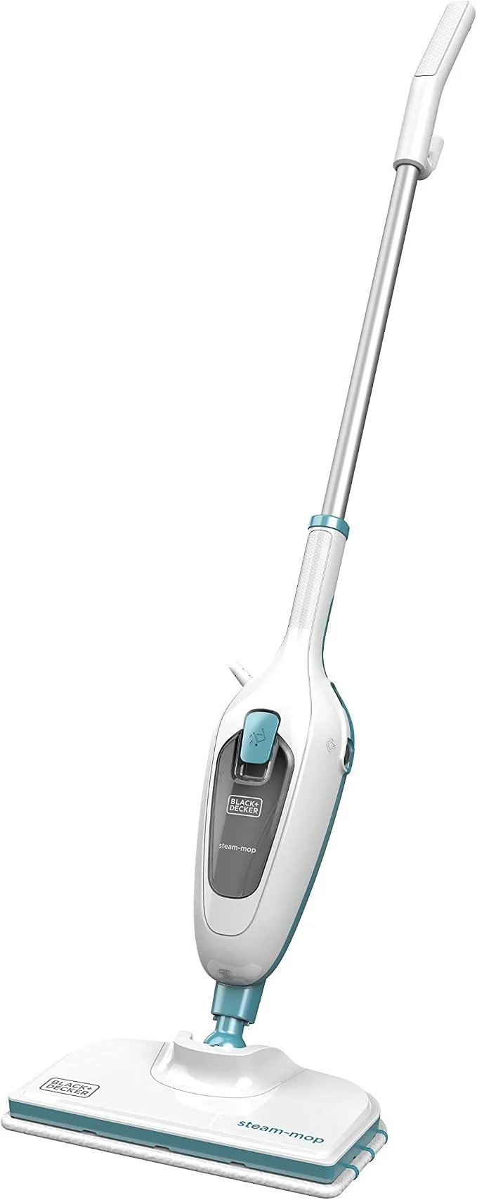 ممسحة بخار كهربائية 1300 وات برأس دوار وقطعة تنظيف من الألياف الدقيقة من Black+Decker – خدش بسيط