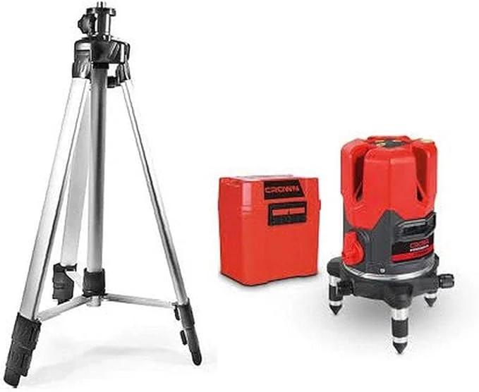 Crown CT44024 Green Line Laser Level 5 Lines, 30m Range – Model 6059