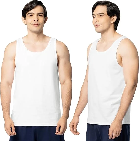 Fruit of the Loom Men's Eversoft Cotton Tank Top