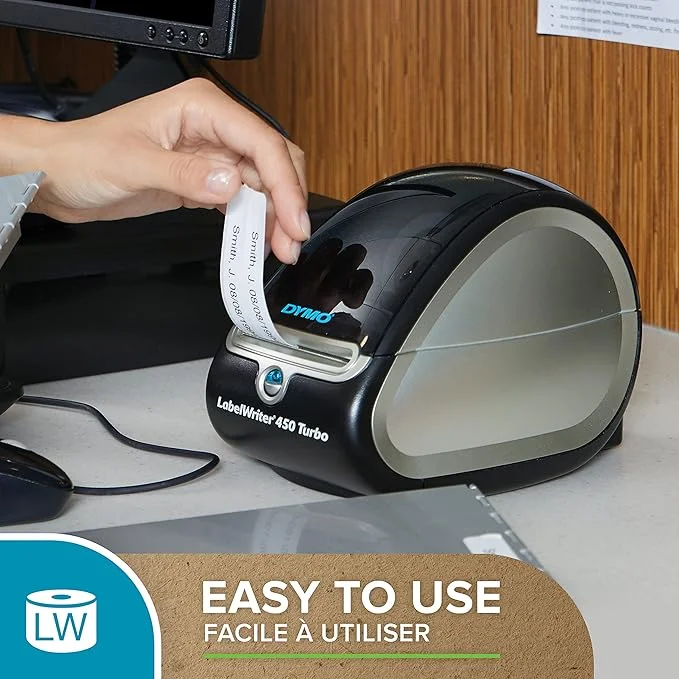 Dymo Multipurpose Adhesive Labels 220 Stickers for Printing & Organization