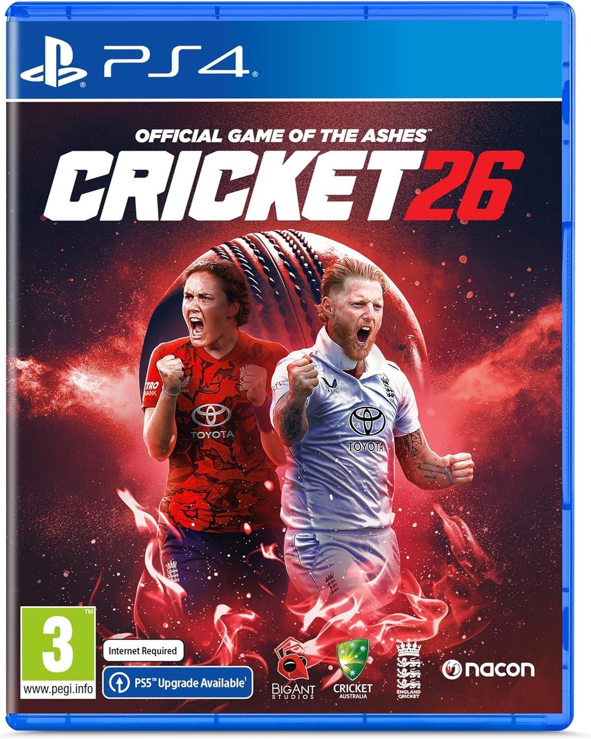 Nacon Cricket 26 – Official Game of the Ashes for PS4