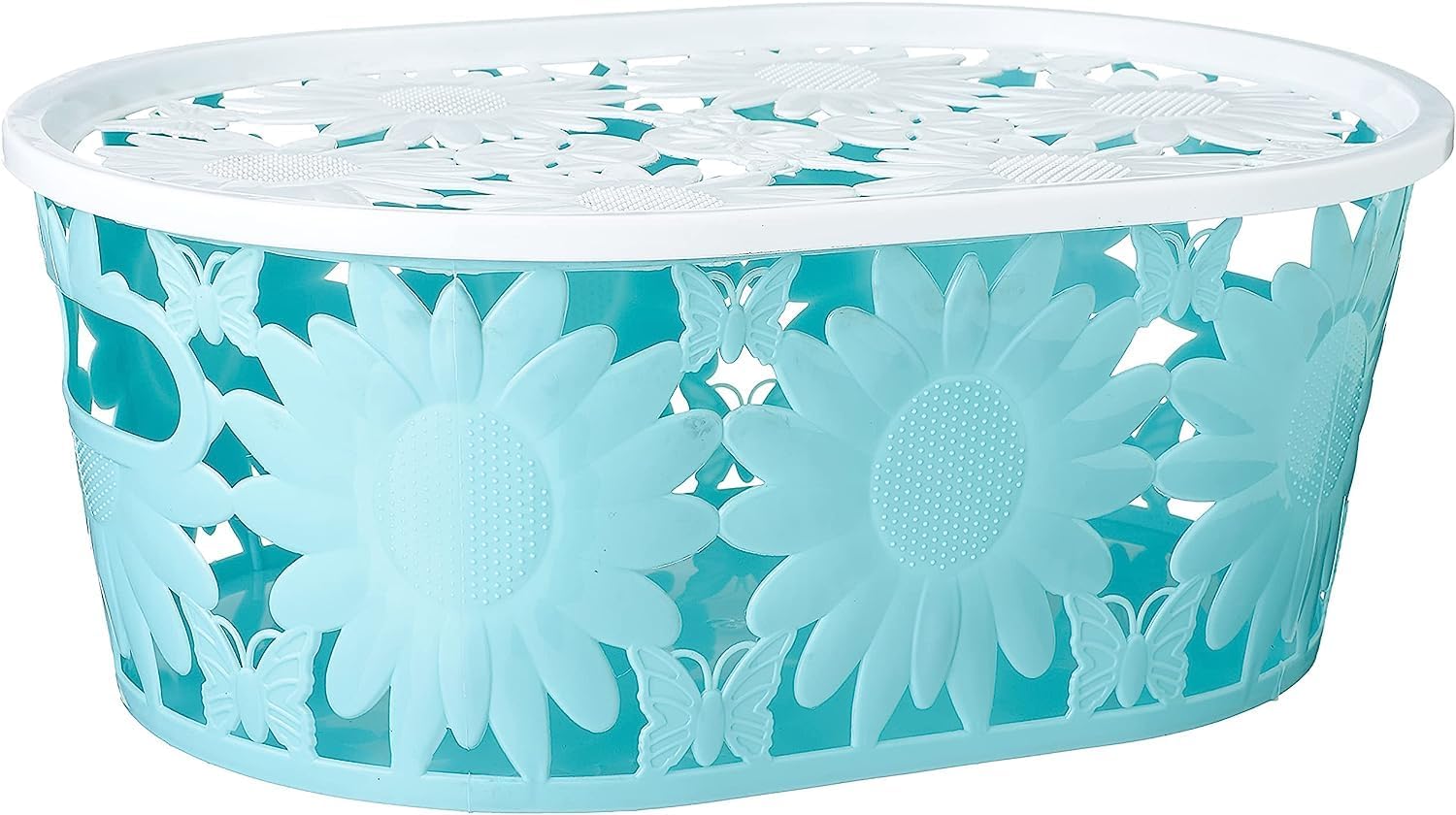 Generic Plastic Storage Basket with Tray