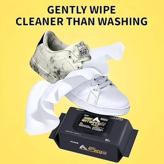 Shoe Cleaning Wipes – 80 Count