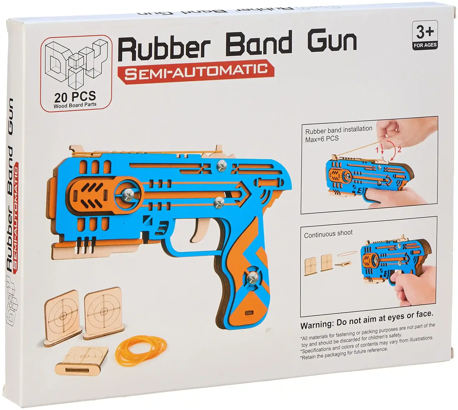 DIY Rubber Band Gun Toy