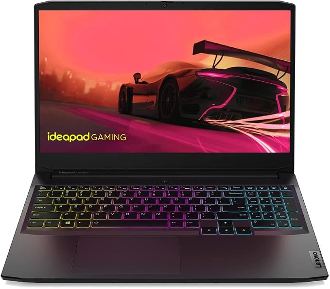 Lenovo IdeaPad Gaming 3 Laptop – Ryzen 5 5600H, 16GB RAM, 512GB SSD, RTX 3060 6GB, 15.6" FHD 165Hz, RGB Keyboard + Gaming RGB Mouse