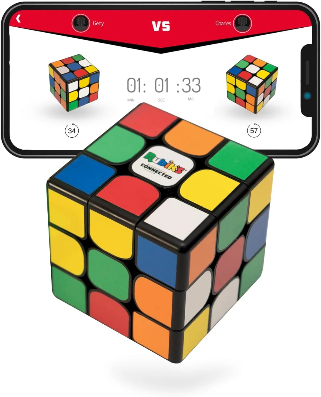 Rubik's Connected Smart Electronic Cube with Bluetooth & Mobile App