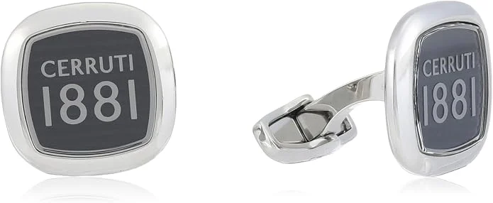 Cerruti 1881 Stainless Steel Shirt Cufflinks for Men