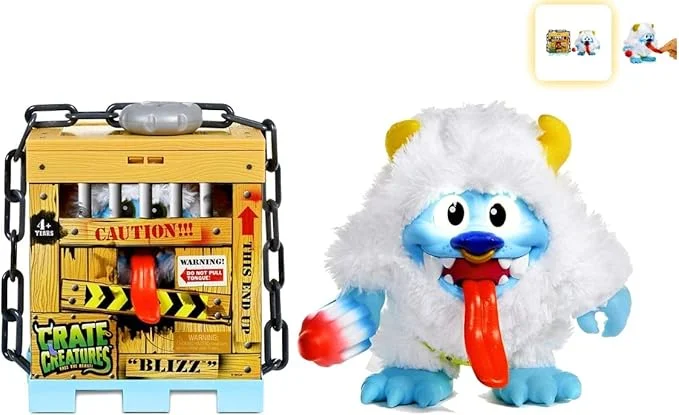 Crate Creatures Interactive Snowman Toy