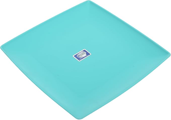 Medstar Flat Plastic Plate – Lightweight Serving Plate