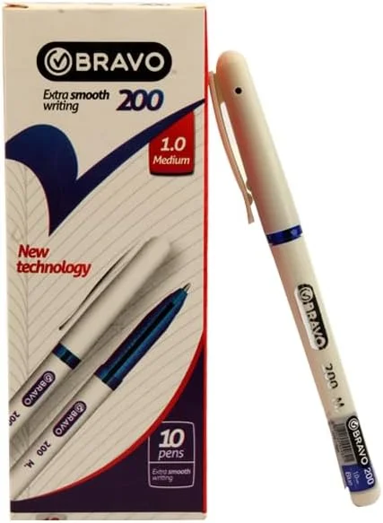 Bravo Blue Ballpoint Pen – Without Box