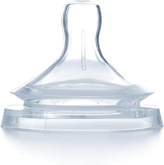 Bubbles Natural Silicone Feeding Bottle Nipple