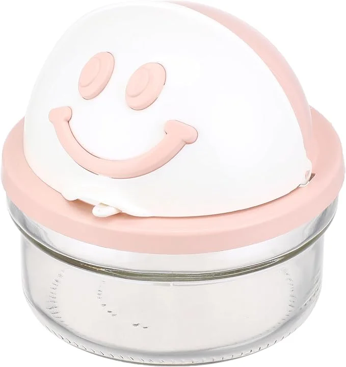 Bager Smiley Face Sugar Bowl with Spoon