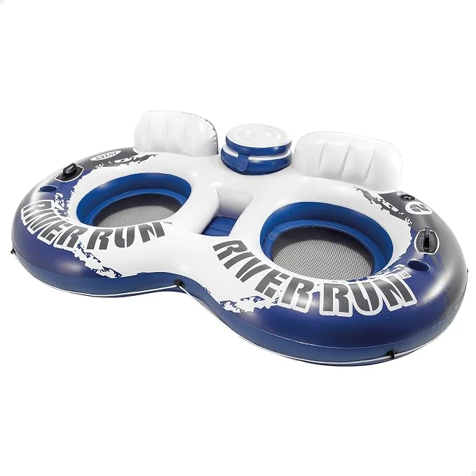 Intex River Run 2 Inflatable Double Tube Pool Float