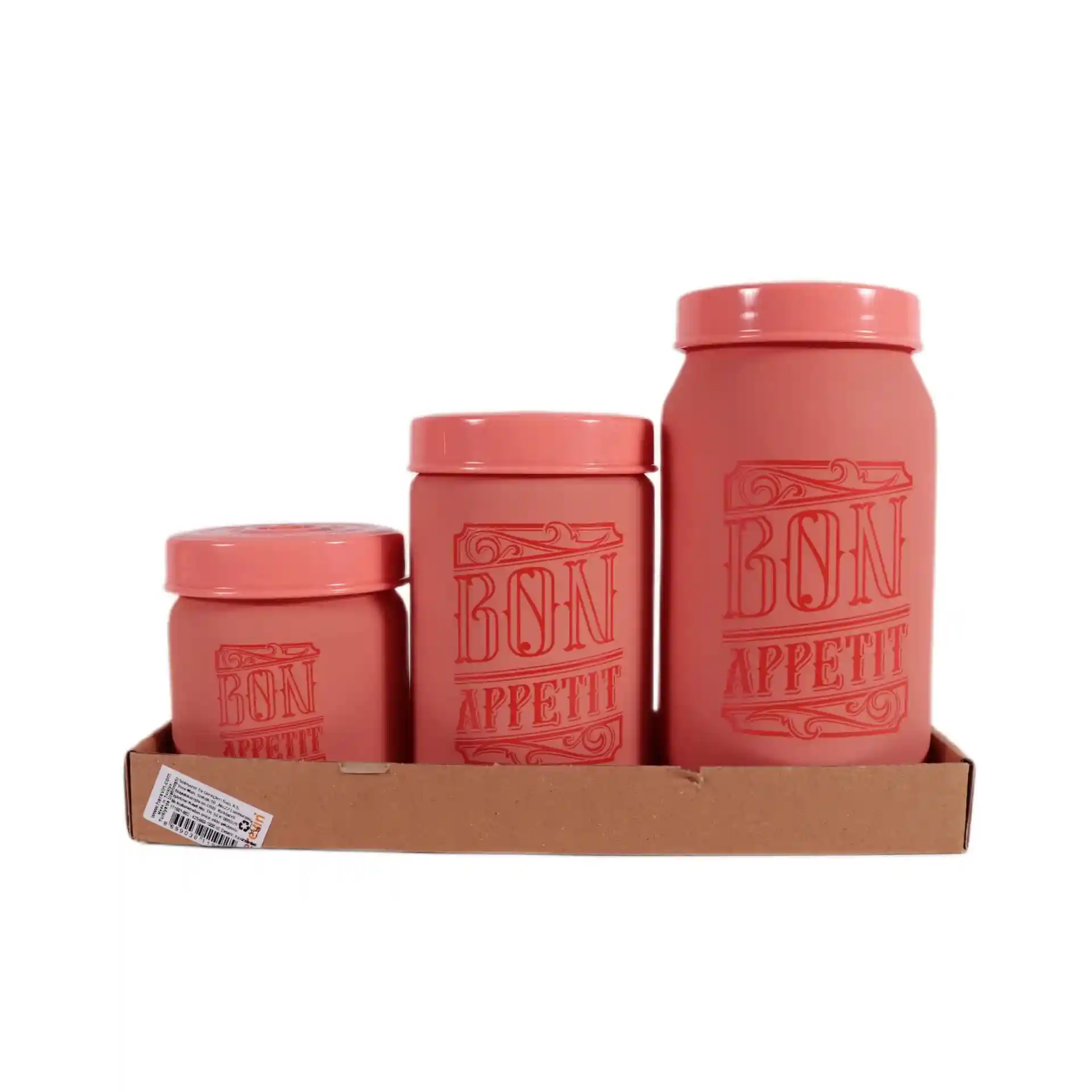 Herevin Food Storage Canister Set with Tray