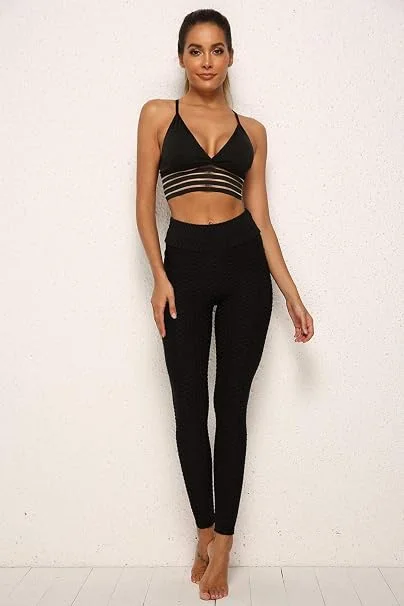 Shasmi Women's High-Waist Yoga Pants