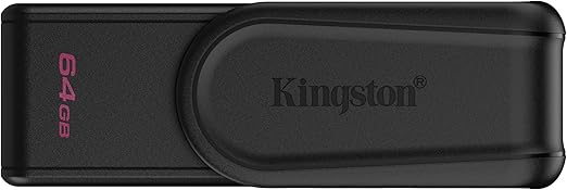 فلاشة USB 3.2 سعة 64 جيجابايت من Kingston – نقل بيانات سريع