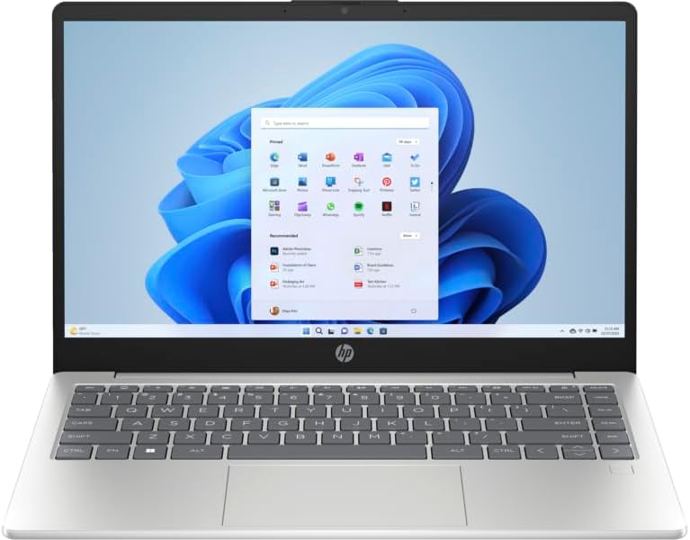 لاب توب ١٤ بوصة بمعالج رايزن ٣ وذاكرة ٤ جيجابايت وقرص ٢٥٦ جيجابايت من HP