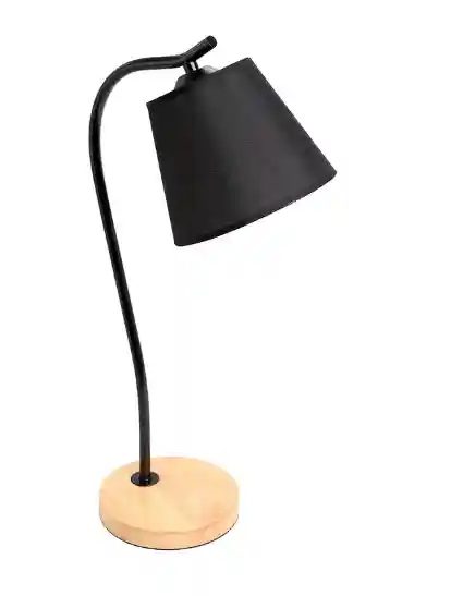 Generic LED Table Lamp Black 145x450 mm