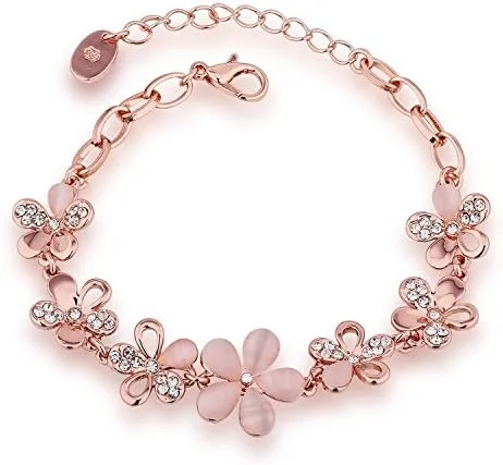 Elegant Floral Women’s Bracelet for Special Occasions by Yellow Chimes