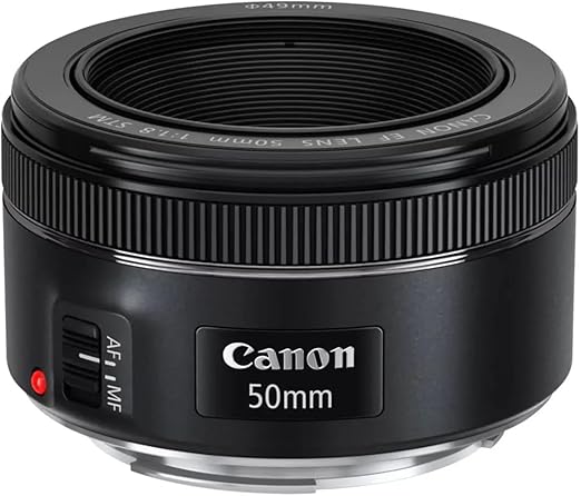 Canon EF 50mm f/1.8 STM Lens – 2-Year Official Warranty