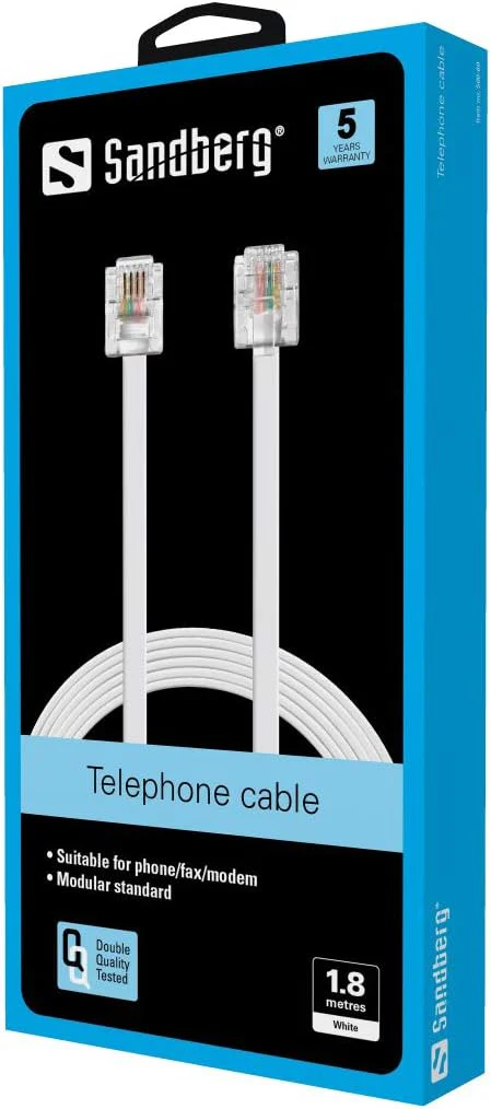 Sandberg RJ11 Telephone Cable