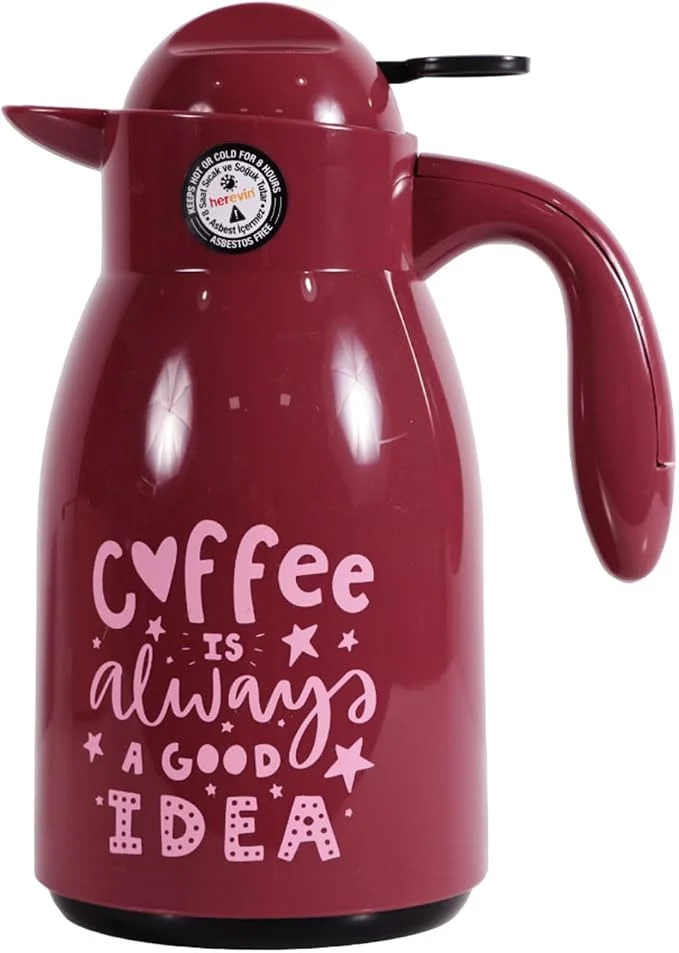 Herevin Decorated Vacuum Flask – 1 Liter