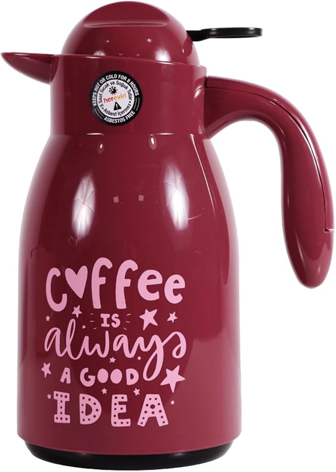 Herevin Decorated Vacuum Flask – 1 Liter