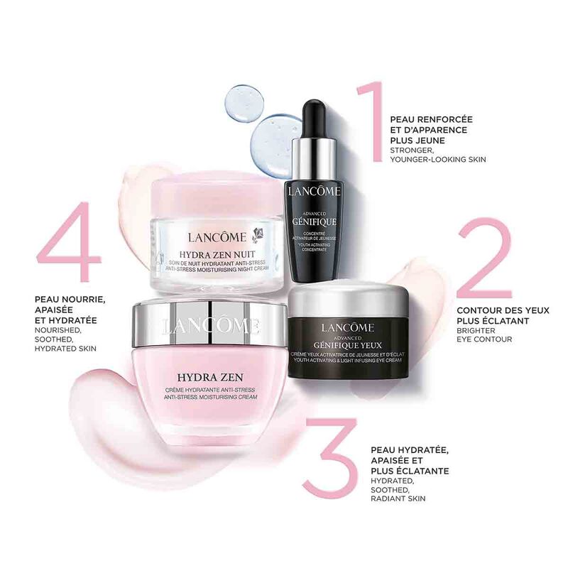 مجموعة عناية بالبشرة هيدرا زين من Lancome