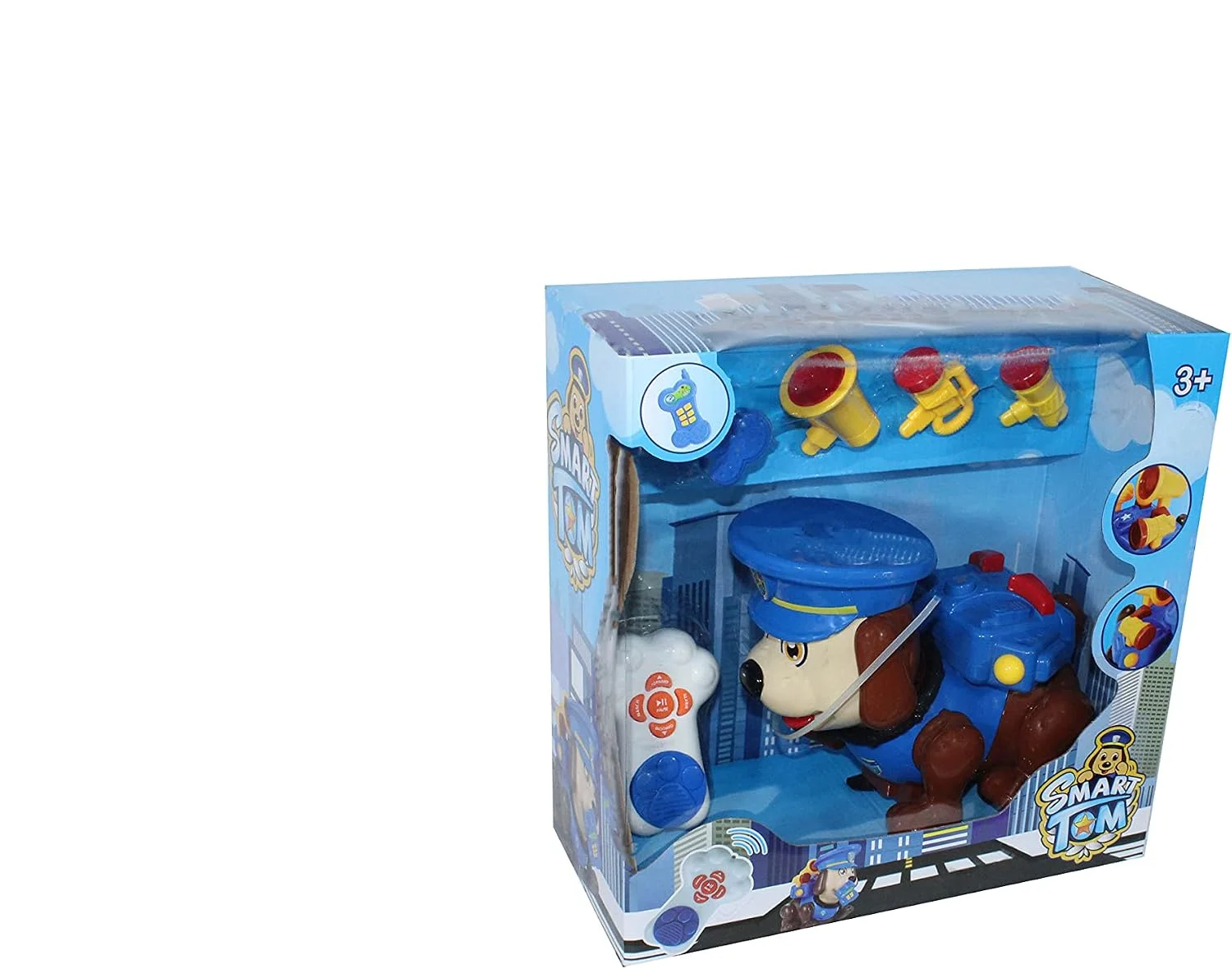 Smart Tom Police Dog Toy