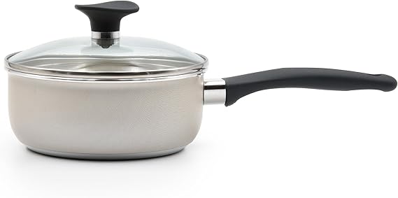 Celar Non-Stick Aluminum Sauce Pot with Lid 20 cm