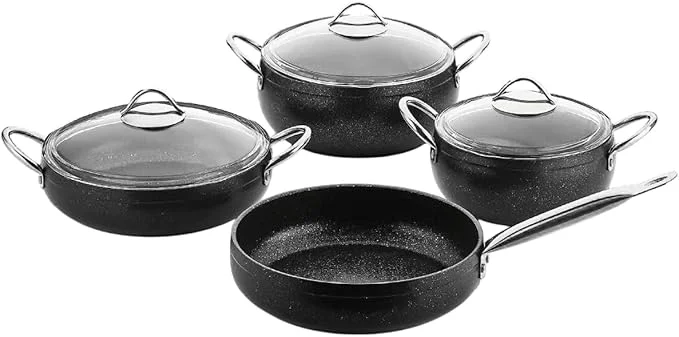 Papilla Cookware Set – 7-Piece Kitchen Set with Multiple Sizes