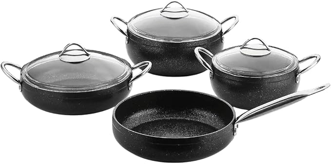 Papilla Cookware Set – 7-Piece Kitchen Set with Multiple Sizes