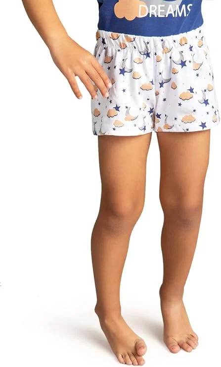 Concrete Girls' Pajama Shorts