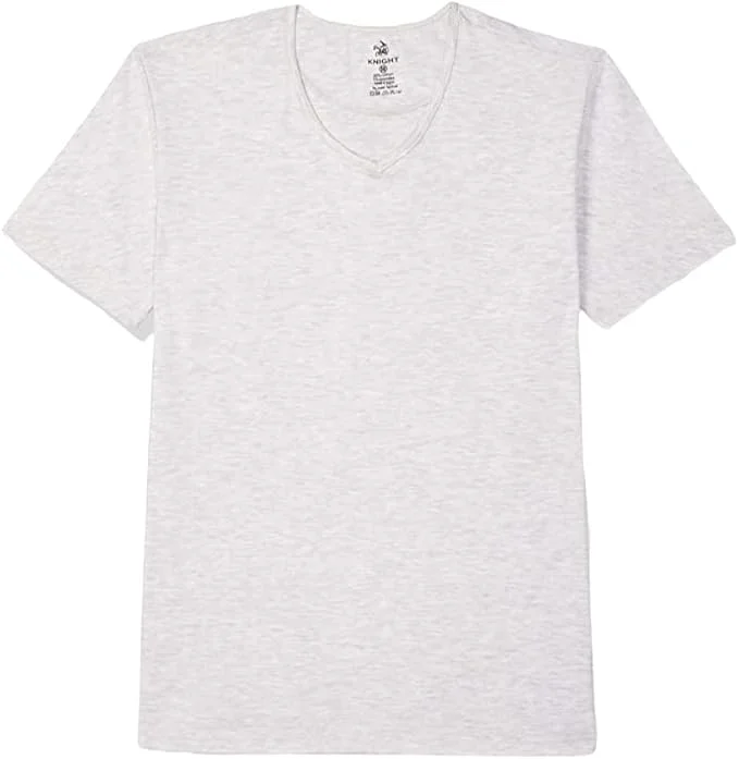 Knight Men's Cotton V-Neck T-Shirt