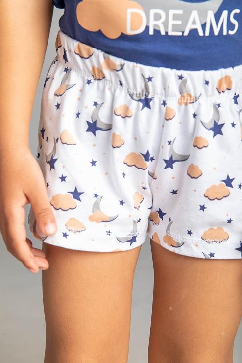 Concrete Girls' Pajama Shorts
