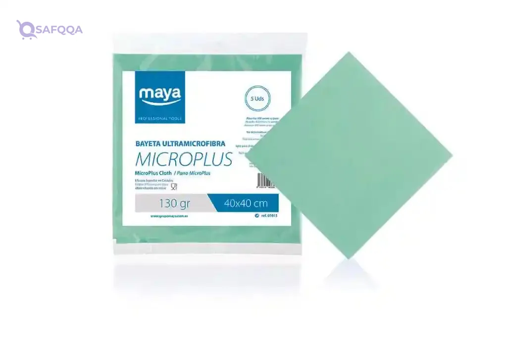 Maya Pack 5 Pcs Micro Plus Multipurpose Cloth 40 × 40 cm