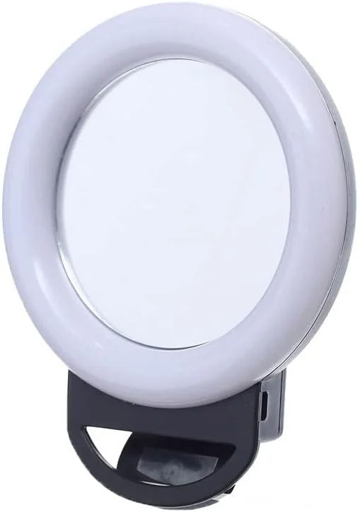 A4 Selfie Ring Light with 36 LED Lights and Built in Mirror