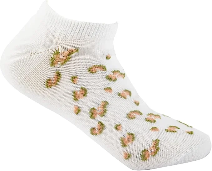 White Flower Girls' Socks