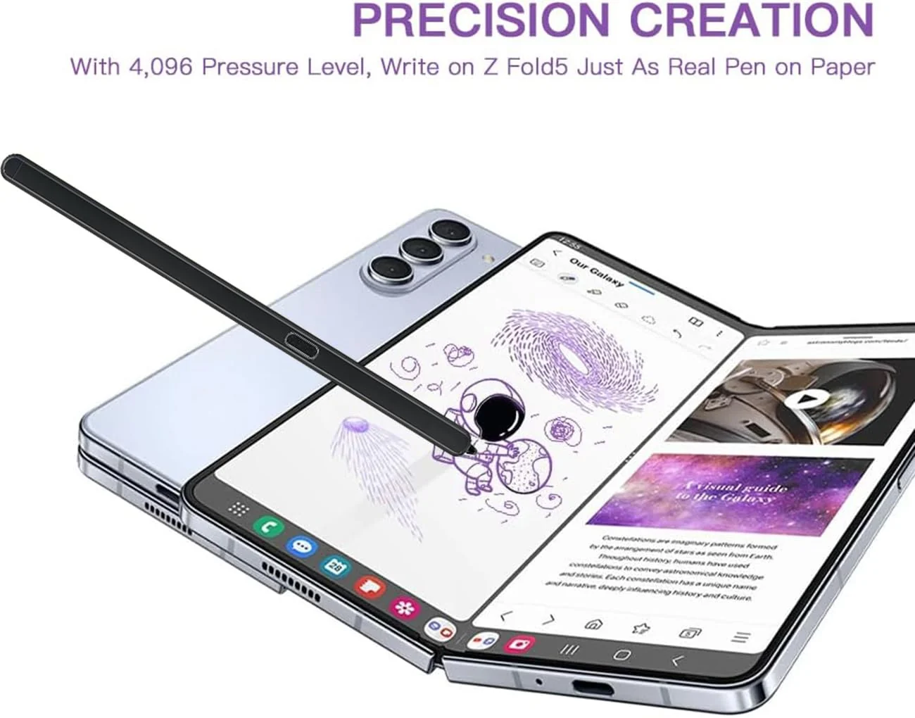 COCOING S Pen for Samsung Galaxy Z Fold5
