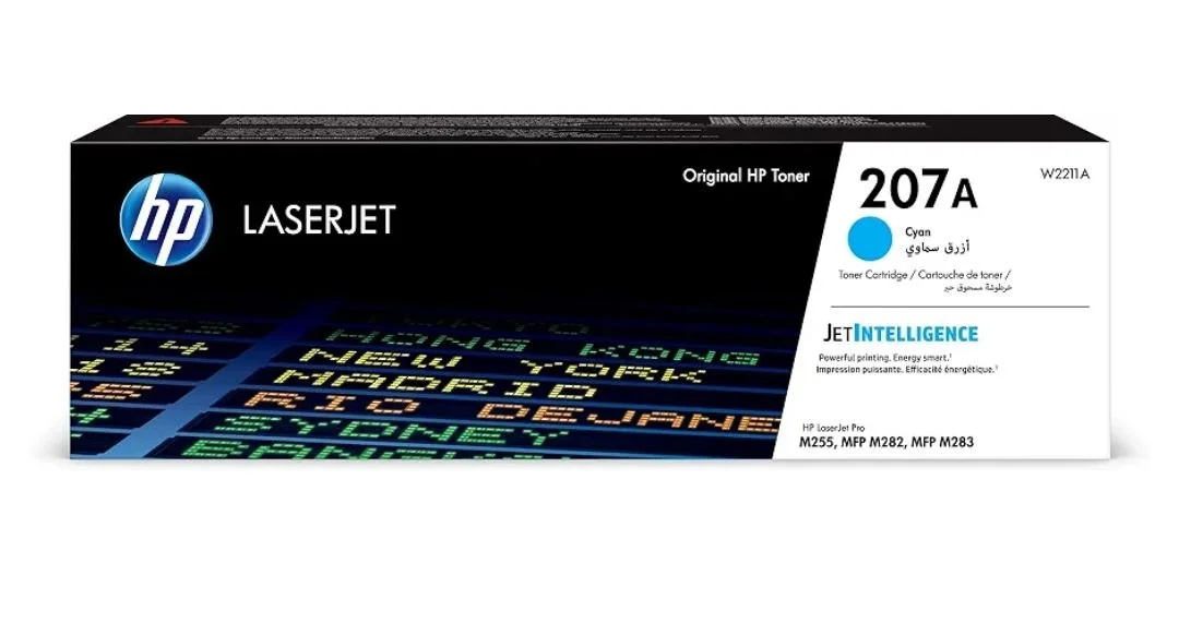 خرطوشة حبر ليزر أصلية HP 207A (W2213A) باللون الأرجواني للطابعات - عبوة واحدة