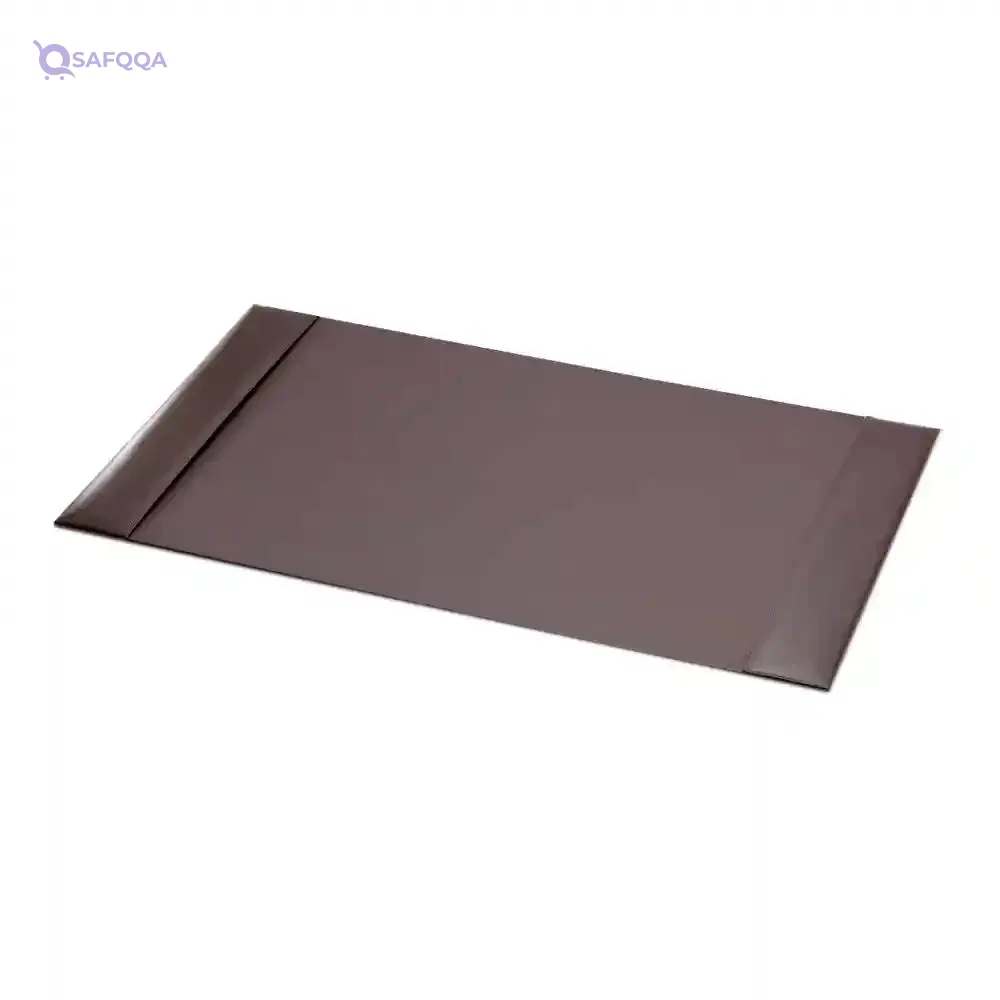 Dacasso Bonded Leather Desk Pad 30 x 18 Inch – Brown Office Desk Protector Mat