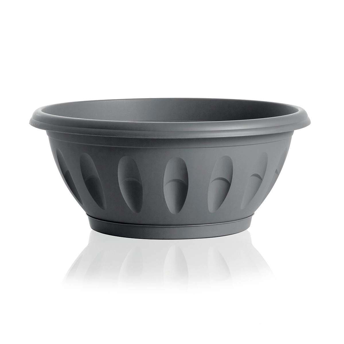 Bama Alba Plant Pot with Saucer