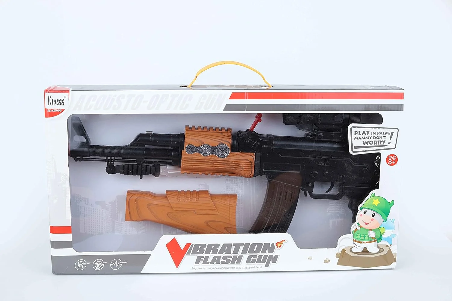 Ghazal Sound Gun Toy for Kids – Light & Sound Effects