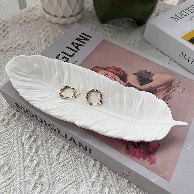 HAYAH LABORATORIES Leaf-Shaped Jewelry & Accessories Organizer
