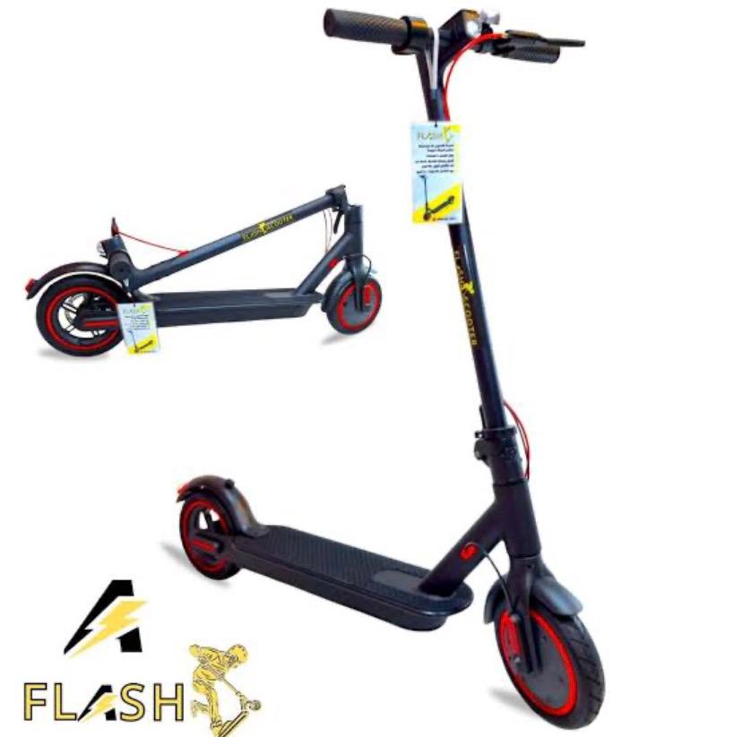 FLASH Electric Scooter – 8-Inch Tires – Maximum Speed 25–30 km/h – Damaged Box